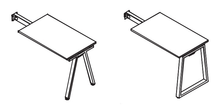 ala ALFA-OMEGA para mesas de oficina