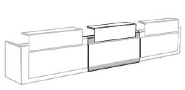 Estensione per banco doppio